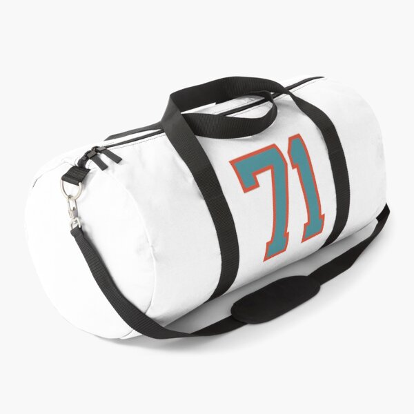 Item preview, 71 number, aqua orange lucky sports seventy one designed and sold by ArtIsParty.