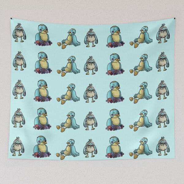 Item preview, Blue bird trio designed and sold by babysnaily.