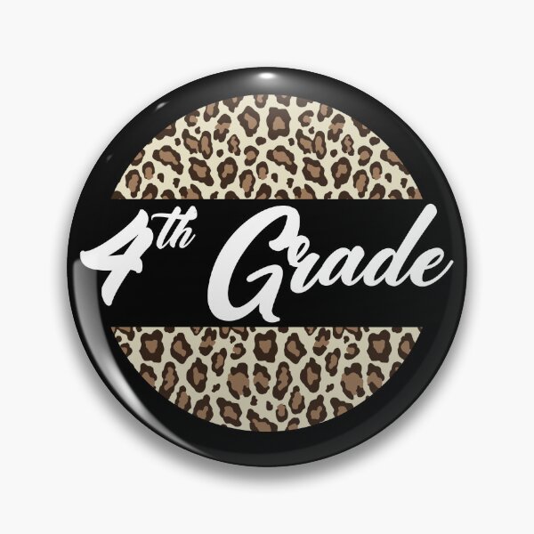 Artikelvorschau, 4th Grade Cheetah Print School Teacher Student Fourth Grade Gear entworfen und verkauft von DynamicDesign.