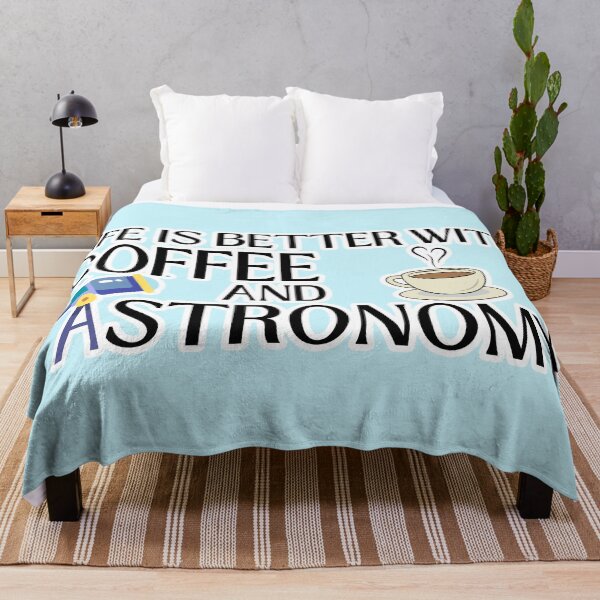Item preview, Life Is Better With Coffee and Astronomy designed and sold by Sobiha Art.