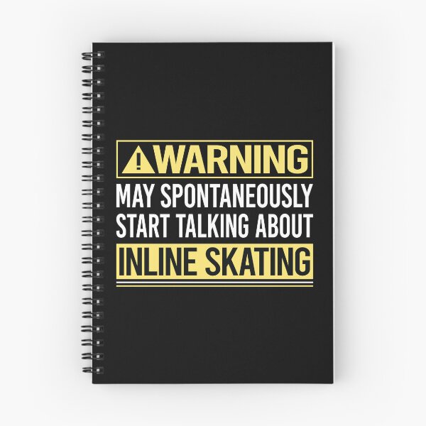 Item preview, Warning About Inline Skating Skate Skater designed and sold by WrightTrouble.