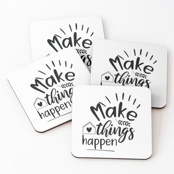 Item preview, Make Things Happen designed and sold by BlueZenStudio.
