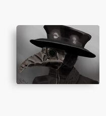 The Plague Doctor Canvas Print