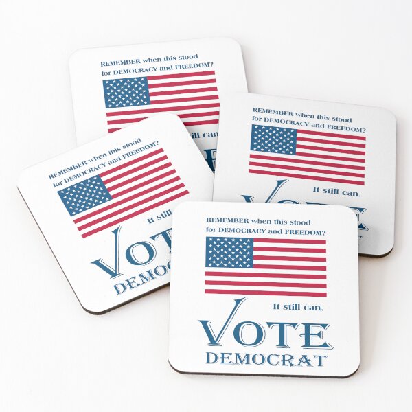 Item preview, VOTE DEMOCRAT. Remember when the U.S. Flag stood for Democracy and Freedom? designed and sold by Robirk.
