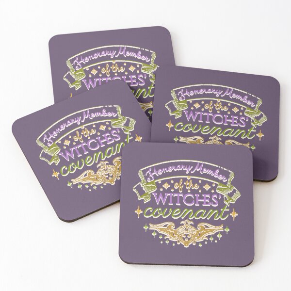 Item preview, Colorful Honorary Member Of The Witches' Covenant, Cool Halloween Design, Shadow Text designed and sold by TrulyEpoque.