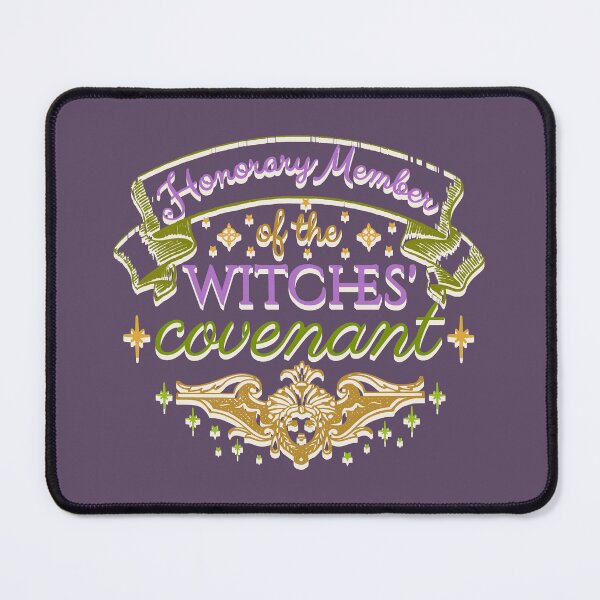 Item preview, Colorful Honorary Member Of The Witches' Covenant, Cool Halloween Design, Shadow Text designed and sold by TrulyEpoque.