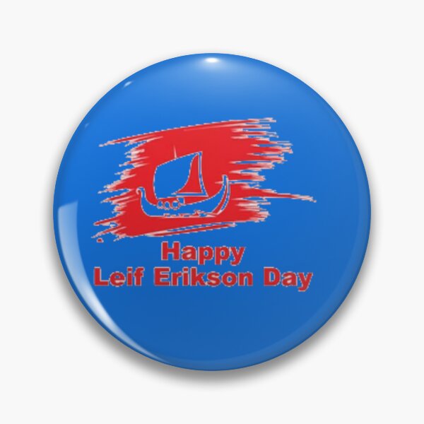 Item preview, Lief Erikson Day designed and sold by vaske-bros.