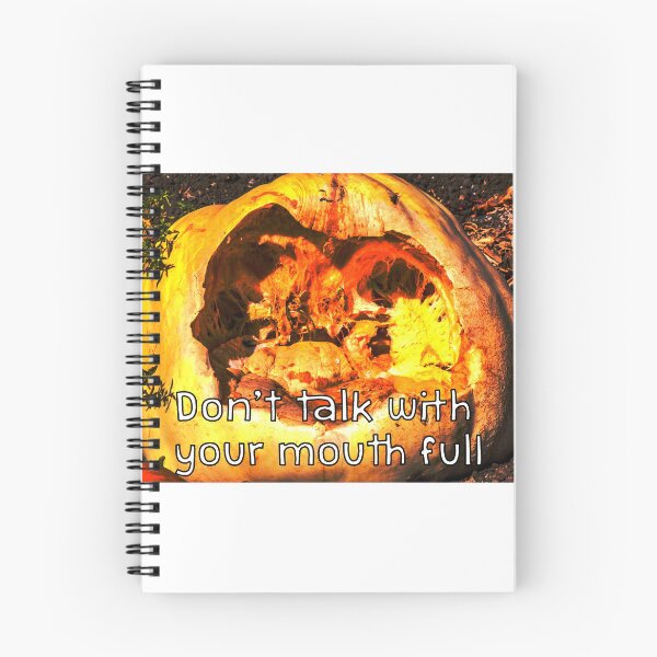 Item preview, Halloween Meme-"Don't Talk with your mouth full" designed and sold by stan7505.