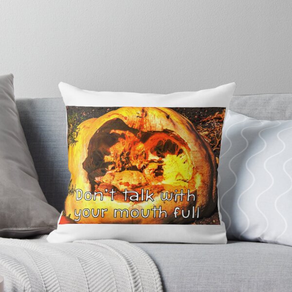 Item preview, Halloween Meme-"Don't Talk with your mouth full" designed and sold by stan7505.