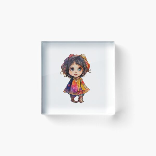 Item preview, Girl  From German Fairytail  H and G Watercolor  Halloween  STICKER gift for boyfriend gift for girlfriend gift for best friend gift halloween freaks  designed and sold by GhostAmine.