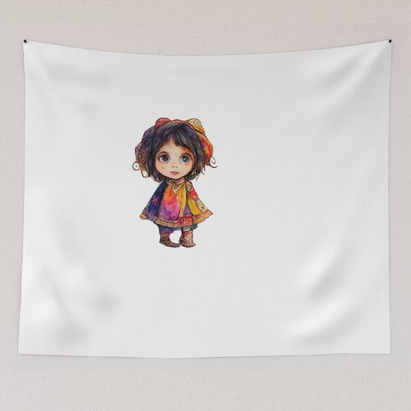 Item preview, Girl  From German Fairytail  H and G Watercolor  Halloween  STICKER gift for boyfriend gift for girlfriend gift for best friend gift halloween freaks  designed and sold by GhostAmine.