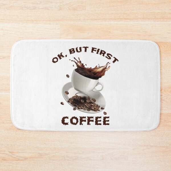 Item preview, Okay, But First Coffee designed and sold by star-boutique.