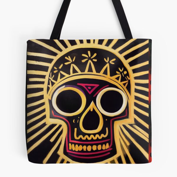 Item preview, painted skull designed and sold by Aliveforfun.