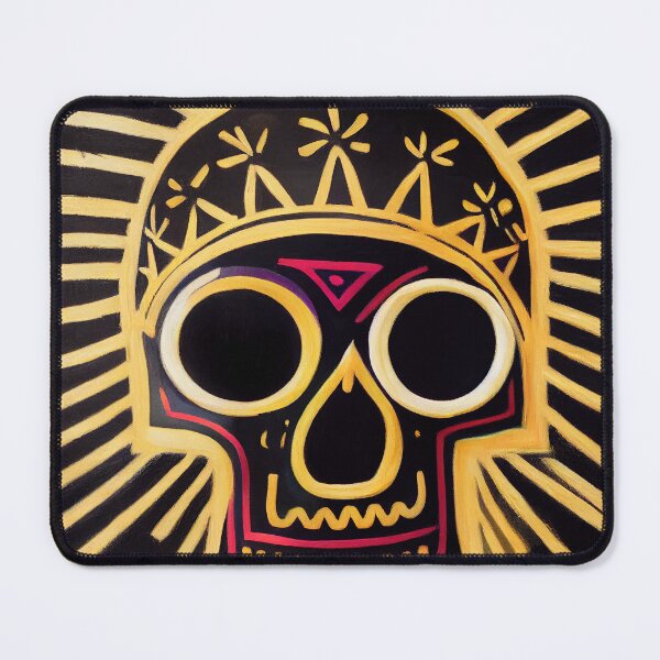 Item preview, painted skull designed and sold by Aliveforfun.
