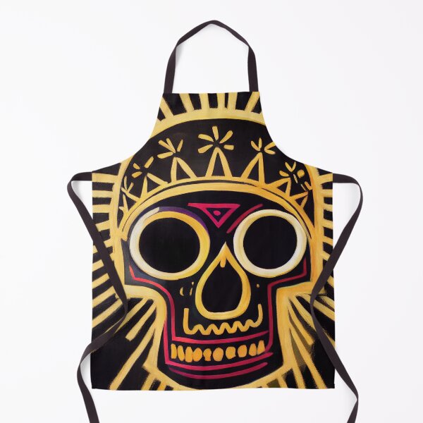 Item preview, painted skull designed and sold by Aliveforfun.