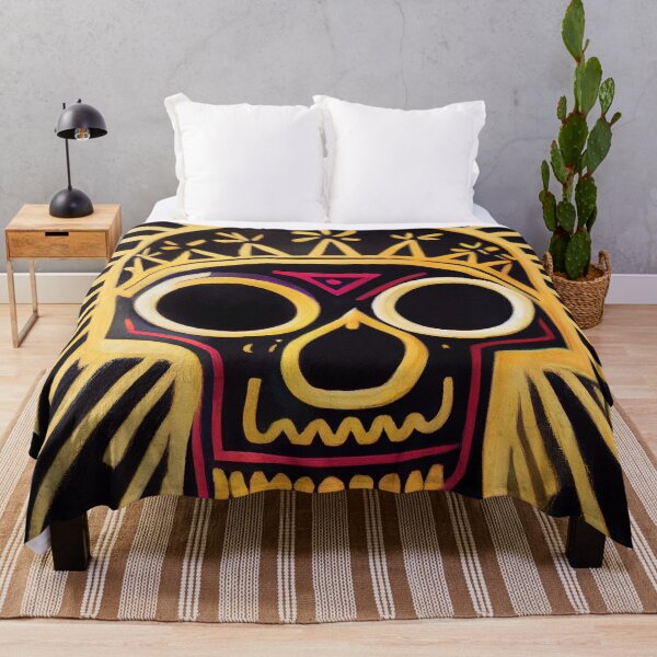 Item preview, painted skull designed and sold by Aliveforfun.