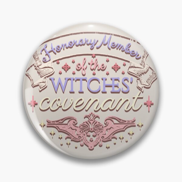 Item preview, Colorful Pastel Honorary Member Of The Witches' Covenant, Cool Halloween Design designed and sold by TrulyEpoque.