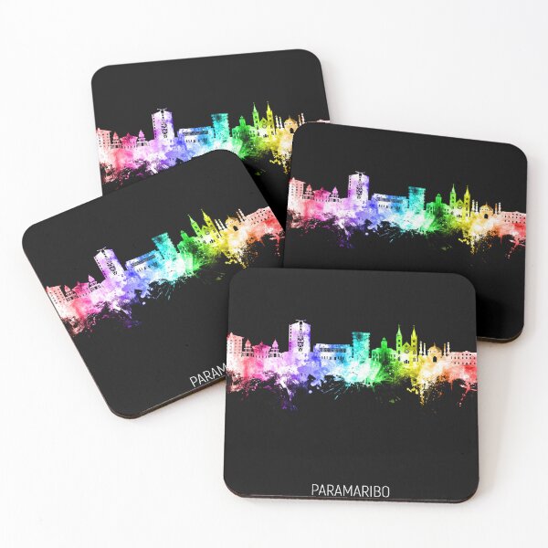 Item preview, Paramaribo Suriname Skyline designed and sold by ArtPrints.