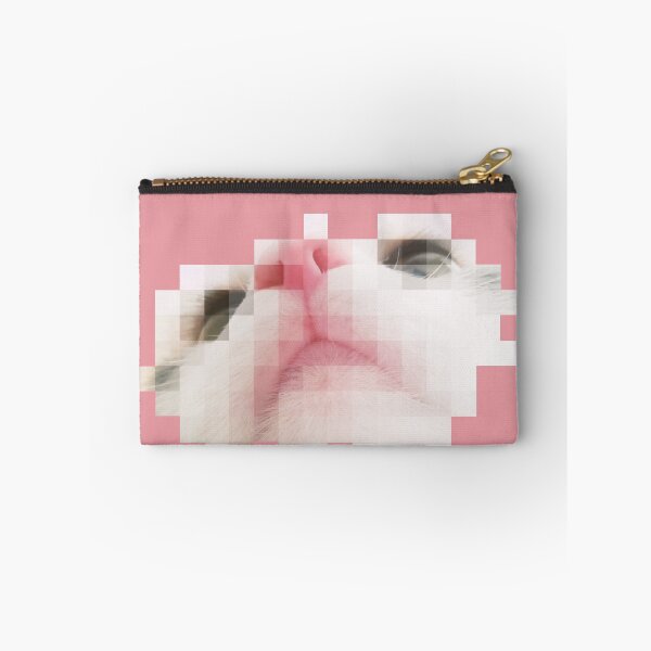 Item preview, pixelated cat designed and sold by weirdove.