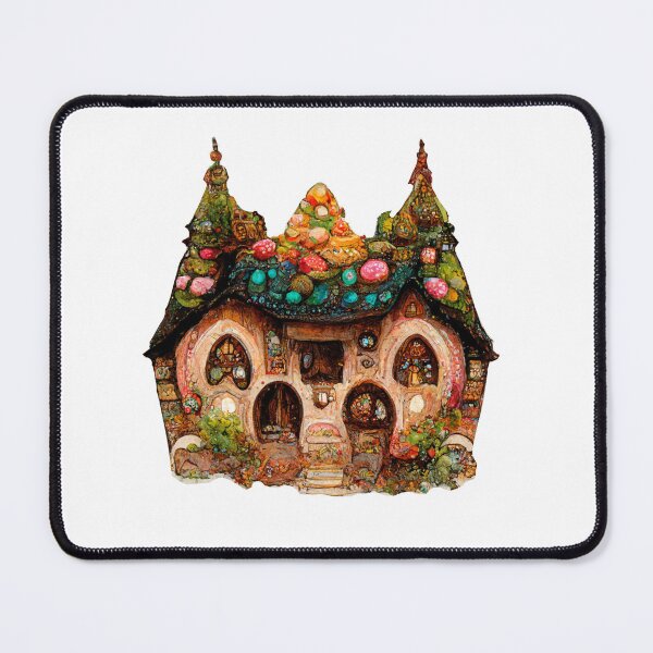Item preview, Ginger Bread house from German Fairytail  H and G Watercolor  Halloween  STICKER gift for boyfriend gift for girlfriend gift for best friend gift halloween freaks  designed and sold by GhostAmine.