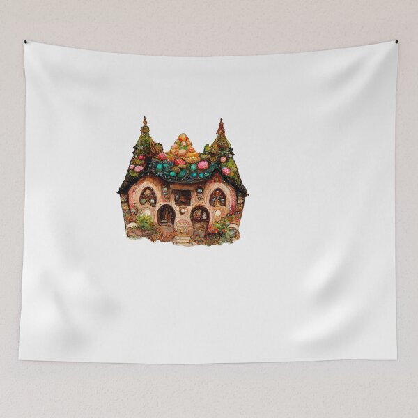 Item preview, Ginger Bread house from German Fairytail  H and G Watercolor  Halloween  STICKER gift for boyfriend gift for girlfriend gift for best friend gift halloween freaks  designed and sold by GhostAmine.