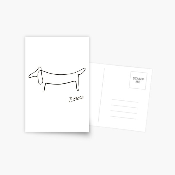 Artikel-Vorschau von Hund Strichzeichnungen, designt und verkauft von FabbArtPrints.