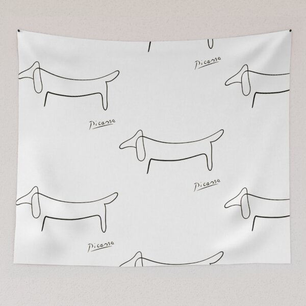 Item preview, Dog Line Art   designed and sold by FabbArtPrints.