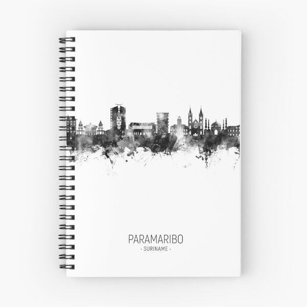 Item preview, Paramaribo Suriname Skyline designed and sold by ArtPrints.