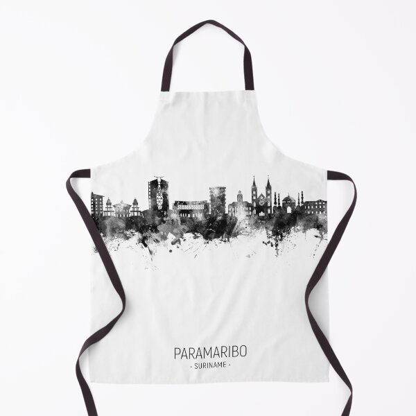 Item preview, Paramaribo Suriname Skyline designed and sold by ArtPrints.