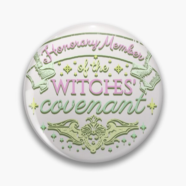 Item preview, Cute Pastel Honorary Member Of The Witches' Covenant, Cool Halloween Design designed and sold by TrulyEpoque.