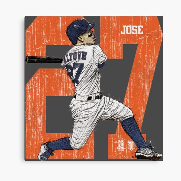 Jose Abreu On The Move Houston Astros MLB Home Decor Poster Canvas