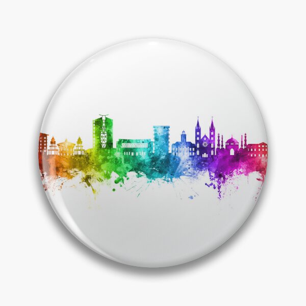 Item preview, Paramaribo Suriname Skyline designed and sold by ArtPrints.