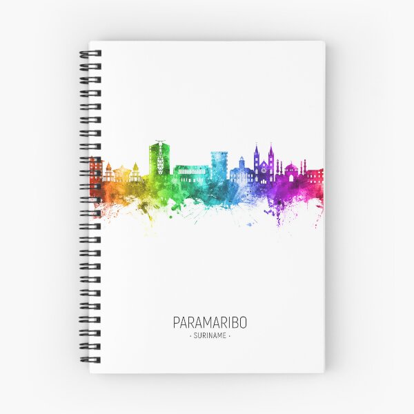 Item preview, Paramaribo Suriname Skyline designed and sold by ArtPrints.