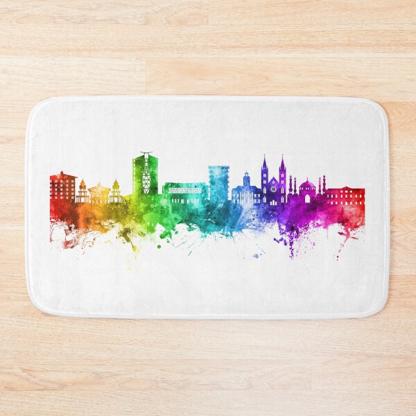 Item preview, Paramaribo Suriname Skyline designed and sold by ArtPrints.