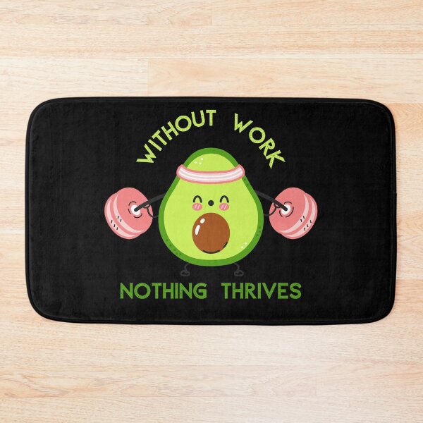 Item preview, Without Work Nothing Thrives Funny Gifts for Gym Lover designed and sold by nquestiaa.