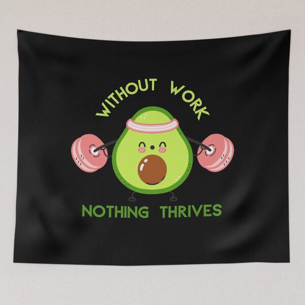 Item preview, Without Work Nothing Thrives Funny Gifts for Gym Lover designed and sold by nquestiaa.