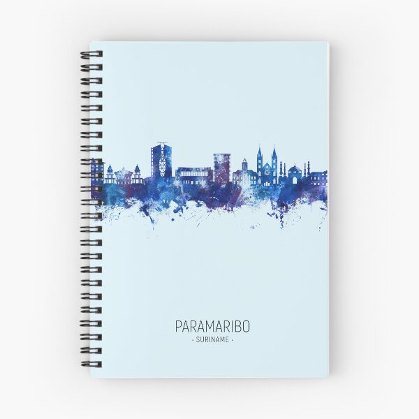 Item preview, Paramaribo Suriname Skyline designed and sold by ArtPrints.