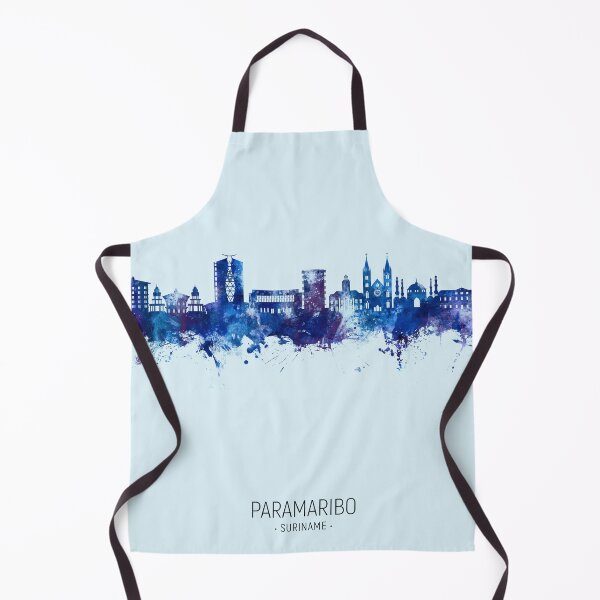 Item preview, Paramaribo Suriname Skyline designed and sold by ArtPrints.
