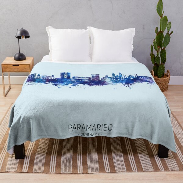 Item preview, Paramaribo Suriname Skyline designed and sold by ArtPrints.