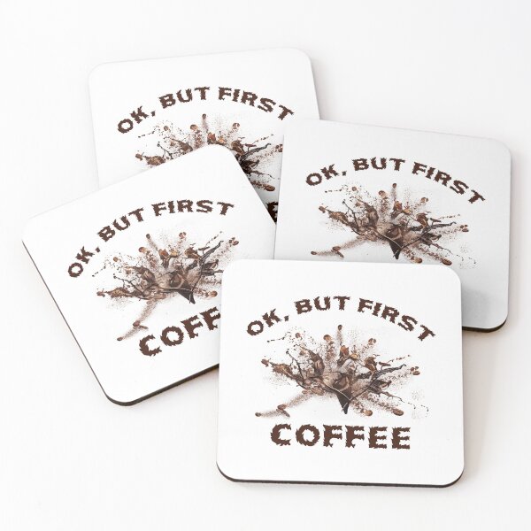 Item preview, Okay, But First Coffee designed and sold by star-boutique.