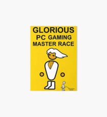Poster Glorious Pc Gaming Master Race Art Board