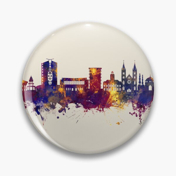 Item preview, Paramaribo Suriname Skyline designed and sold by ArtPrints.