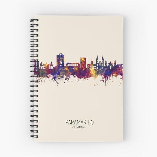 Item preview, Paramaribo Suriname Skyline designed and sold by ArtPrints.
