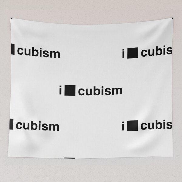 Item preview, I Love Cubism (I Cube Cubism)   designed and sold by FabbArtPrints.