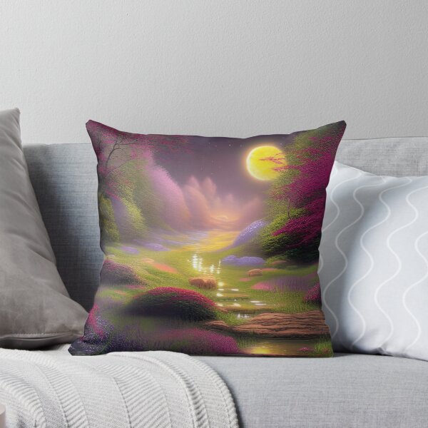 Item preview, Luciérnagas en un camino iluminado por la luna designed and sold by AlteredUrbane.