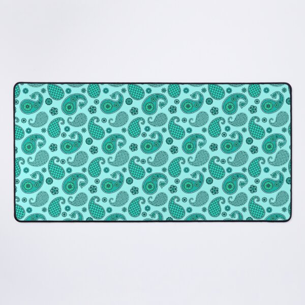 Item preview, Paisley Pattern, Aqua and Turquoise designed and sold by Marymarice.