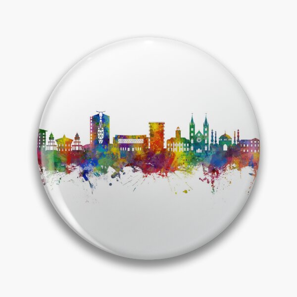 Item preview, Paramaribo Suriname Skyline designed and sold by ArtPrints.