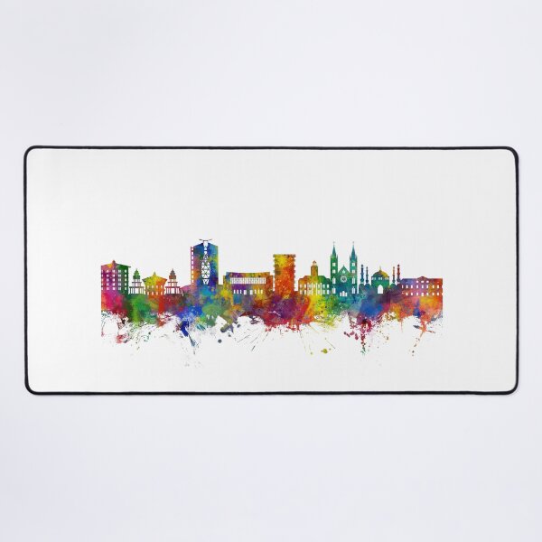 Item preview, Paramaribo Suriname Skyline designed and sold by ArtPrints.