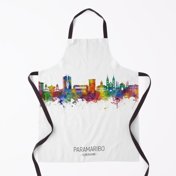 Item preview, Paramaribo Suriname Skyline designed and sold by ArtPrints.