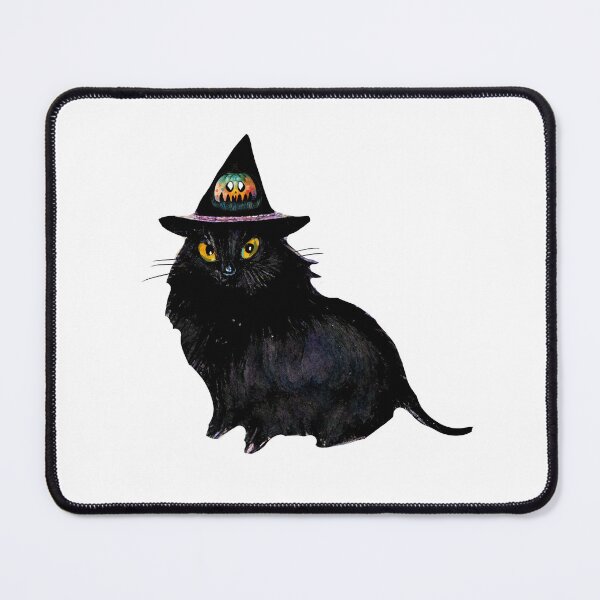 Item preview, Black Cat From German Fairytail  H and G Watercolor  Halloween  STICKER gift for boyfriend gift for girlfriend gift for best friend gift halloween freaks  designed and sold by GhostAmine.